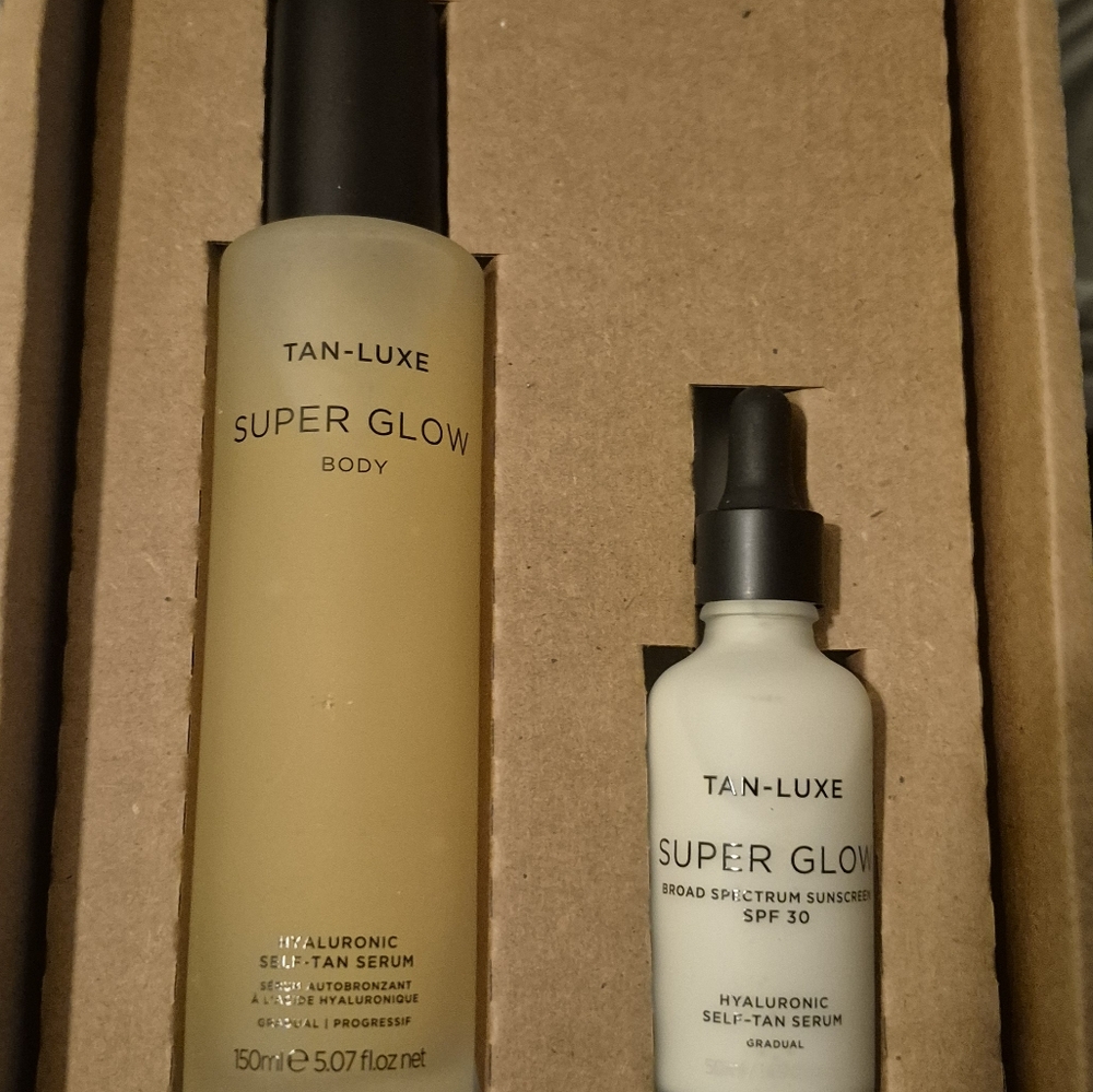 Tan-Luxe Super Glow Body and Face Serum Duo